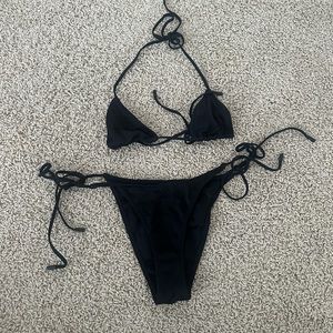 Triangl Black Bikini